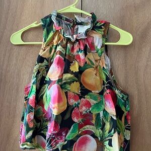 Anthropologie Maeve Multicolor Floral Top